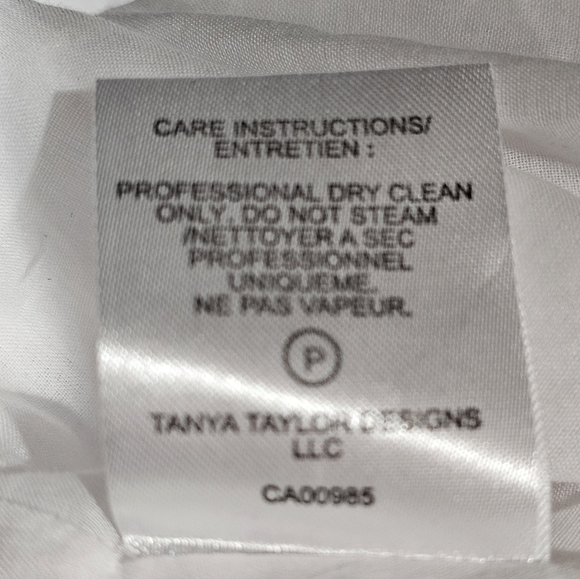 Tanya Taylor Connie Top In White Size 3X NWT MSRP $295 - Picture 10 of 12